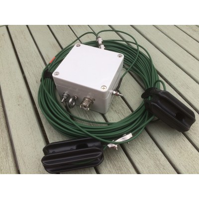 End Fed 80 - 10 meters HF Multi Band Antenna 600 watts  9:1 unun with Kevlar wires